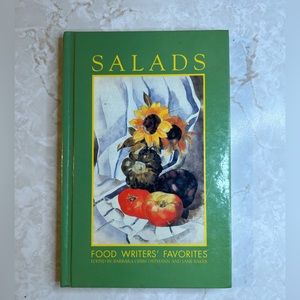 Salads - hardcover vintage small book 1991
